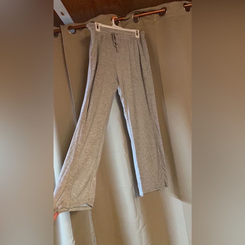 Flowy gray comfy pants